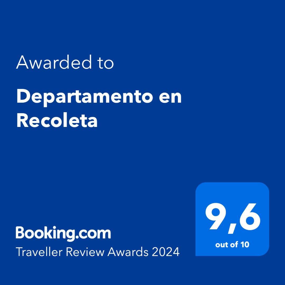 Departamento En Recoleta Buenos Aires Exterior foto